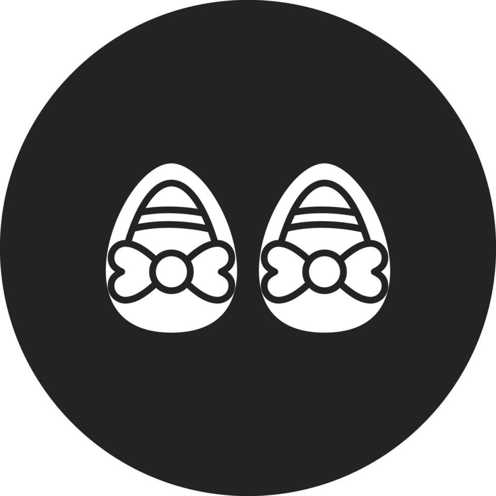 Baby Schuhe Vektor Symbol