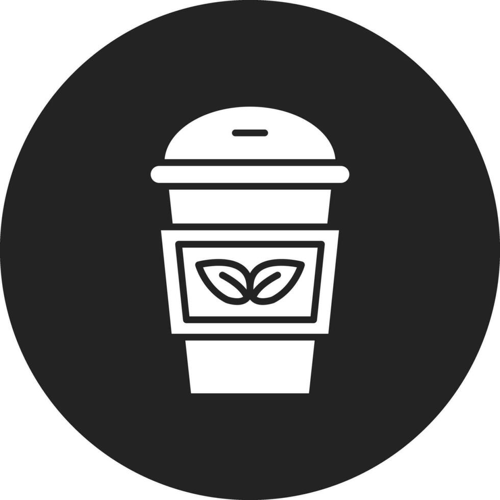 Minze Kaffee Vektor Symbol