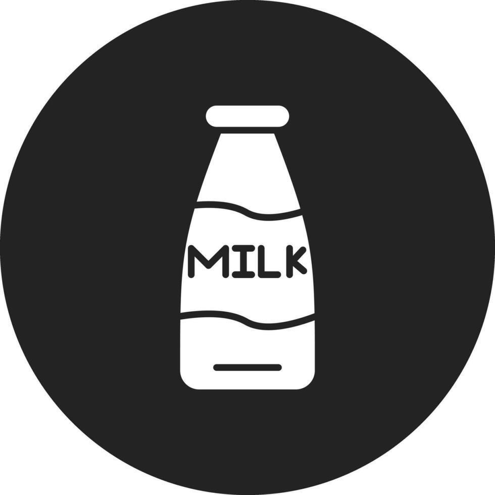 mjölk flaska vektor ikon