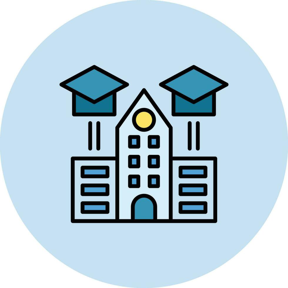 Ausbildung Center Vektor Symbol