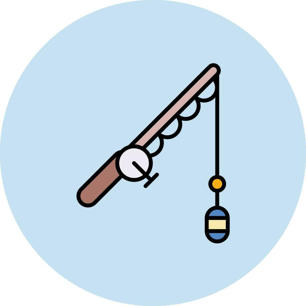 Stange und Spule Vektor Symbol