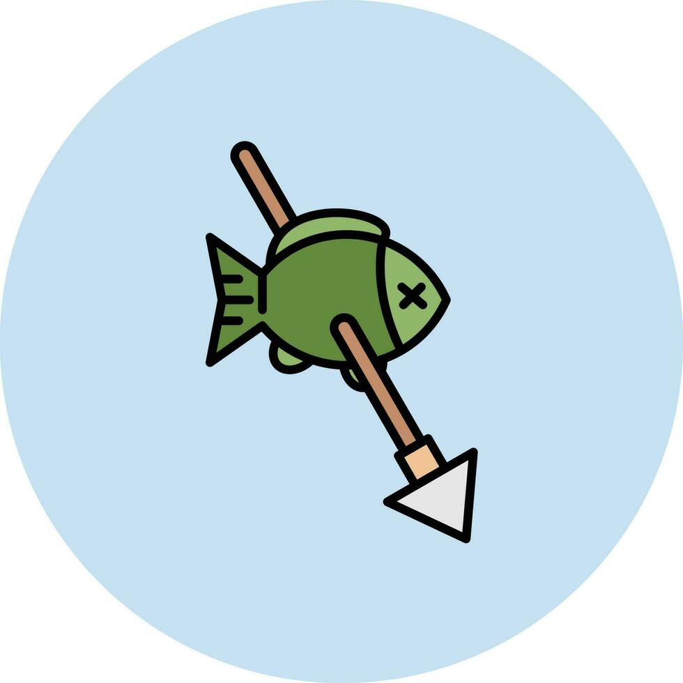 Speerfischen Vektor Symbol