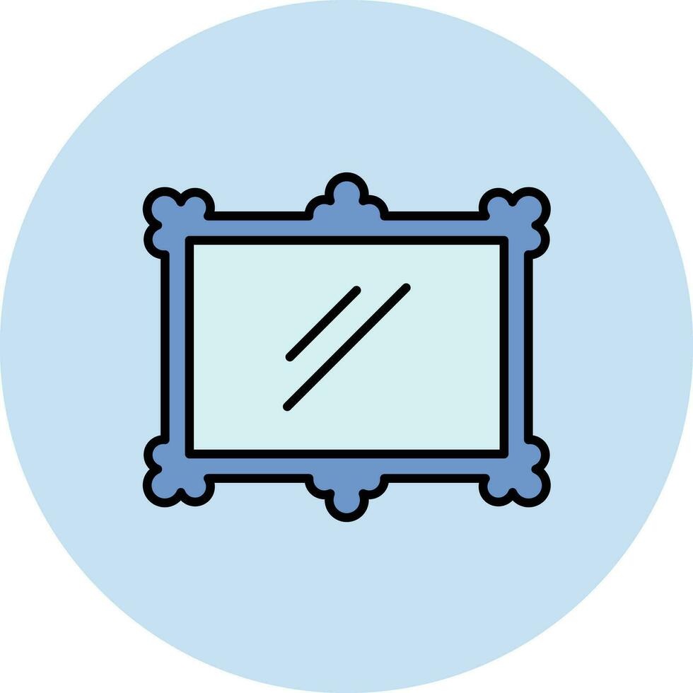 Foto ram vektor ikon