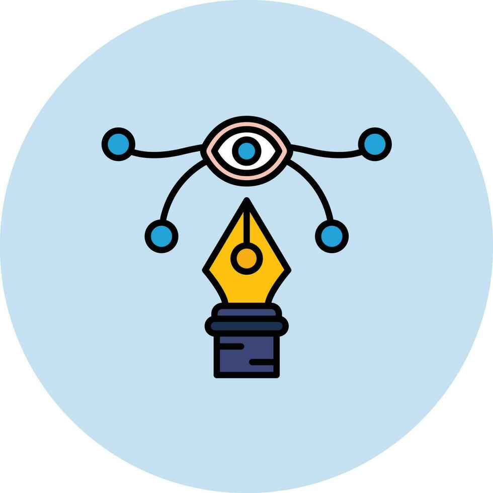 visuell Design Vektor Symbol