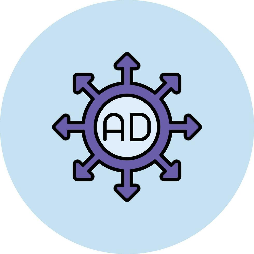reklam underkastelse vektor ikon