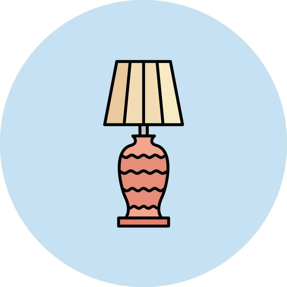 lampa vektor ikon