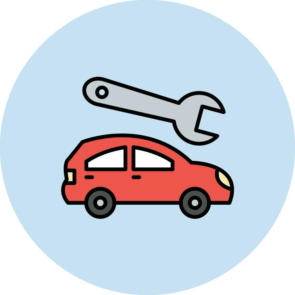 Auto-Service-Vektor-Symbol vektor