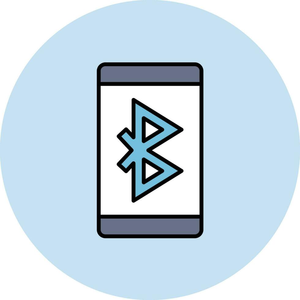 Bluetooth-Vektor-Symbol vektor