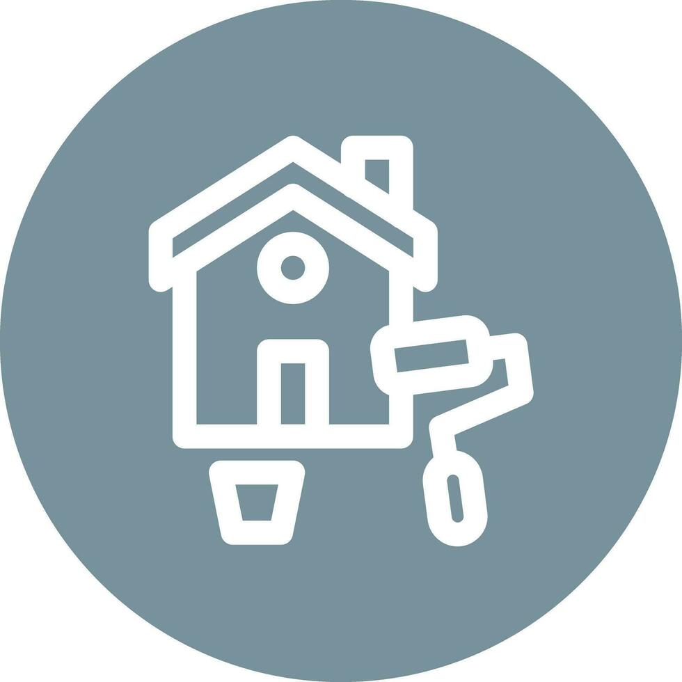 Haus Renovierung Vektor Symbol