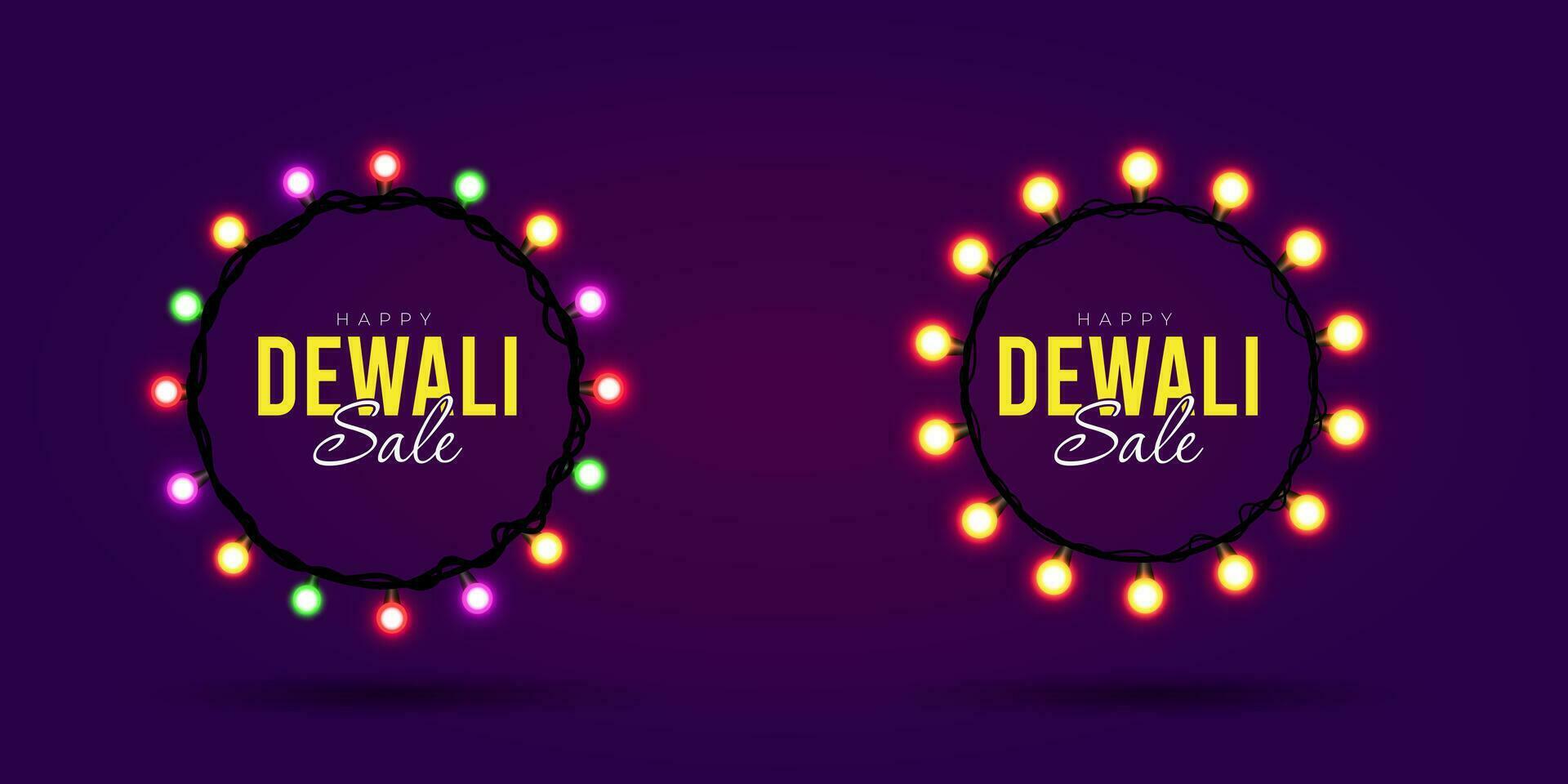 glücklich Diwali Sozial Medien Post zum Werbung, Status wünscht sich, Banner, Gruß Karte vektor