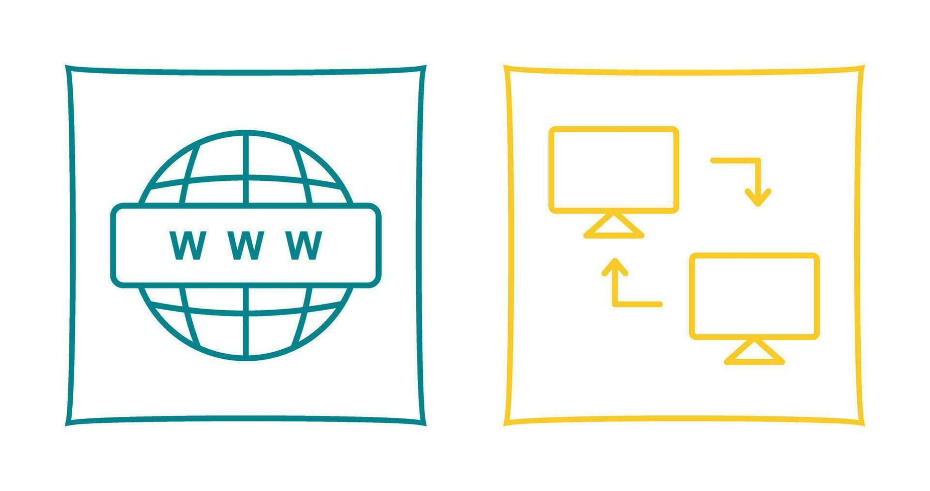 Teilen Systeme und Welt breit Symbol vektor