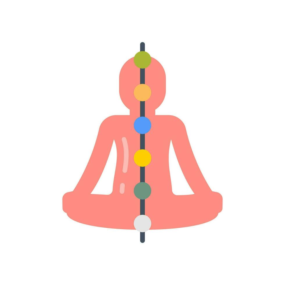 Chakra Symbol im Vektor. Illustration vektor