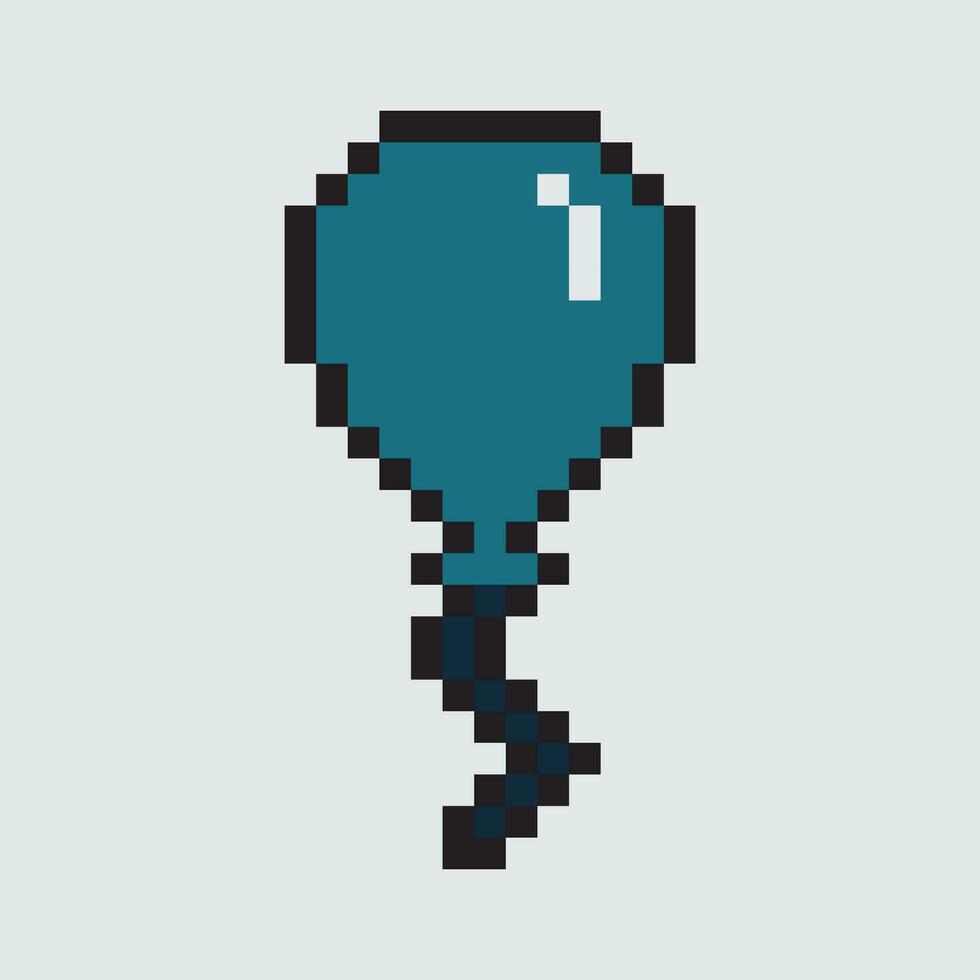 pixel konst ballong vektor pixel