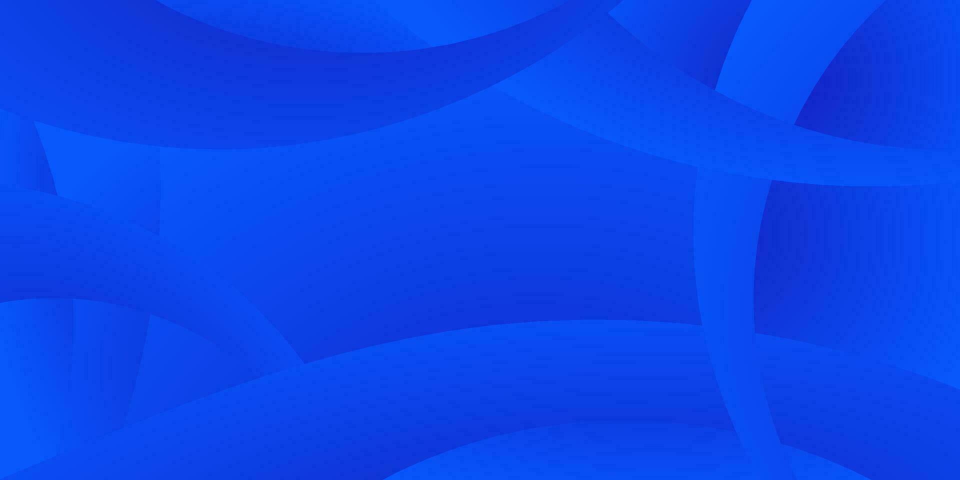 modern abstrakt Blau Gradient Welle Hintergrund vektor