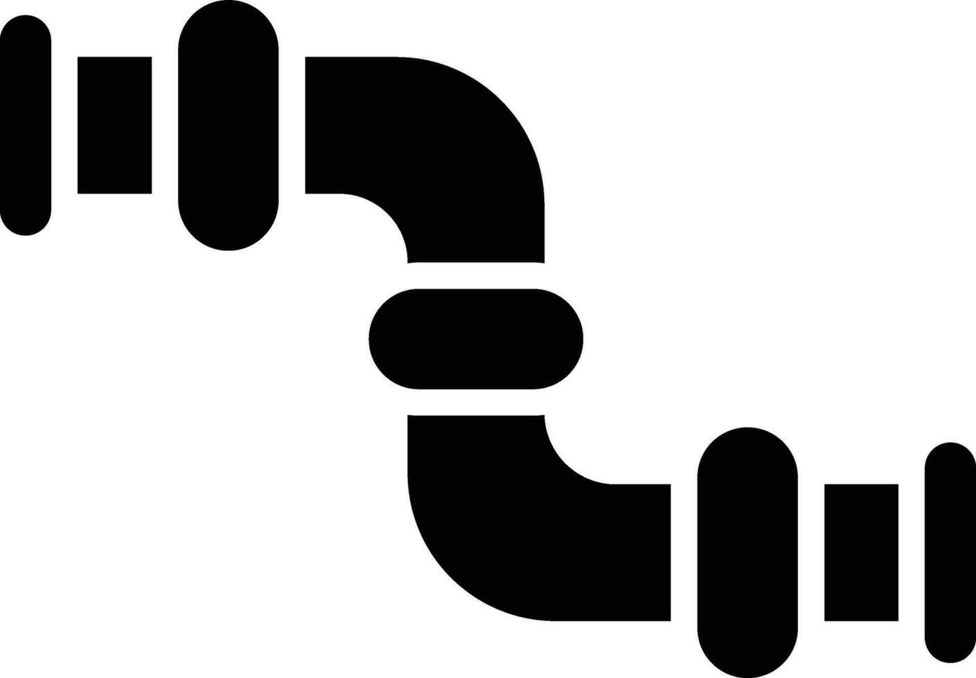 Rohr Variante Vektor Symbol Design Illustration