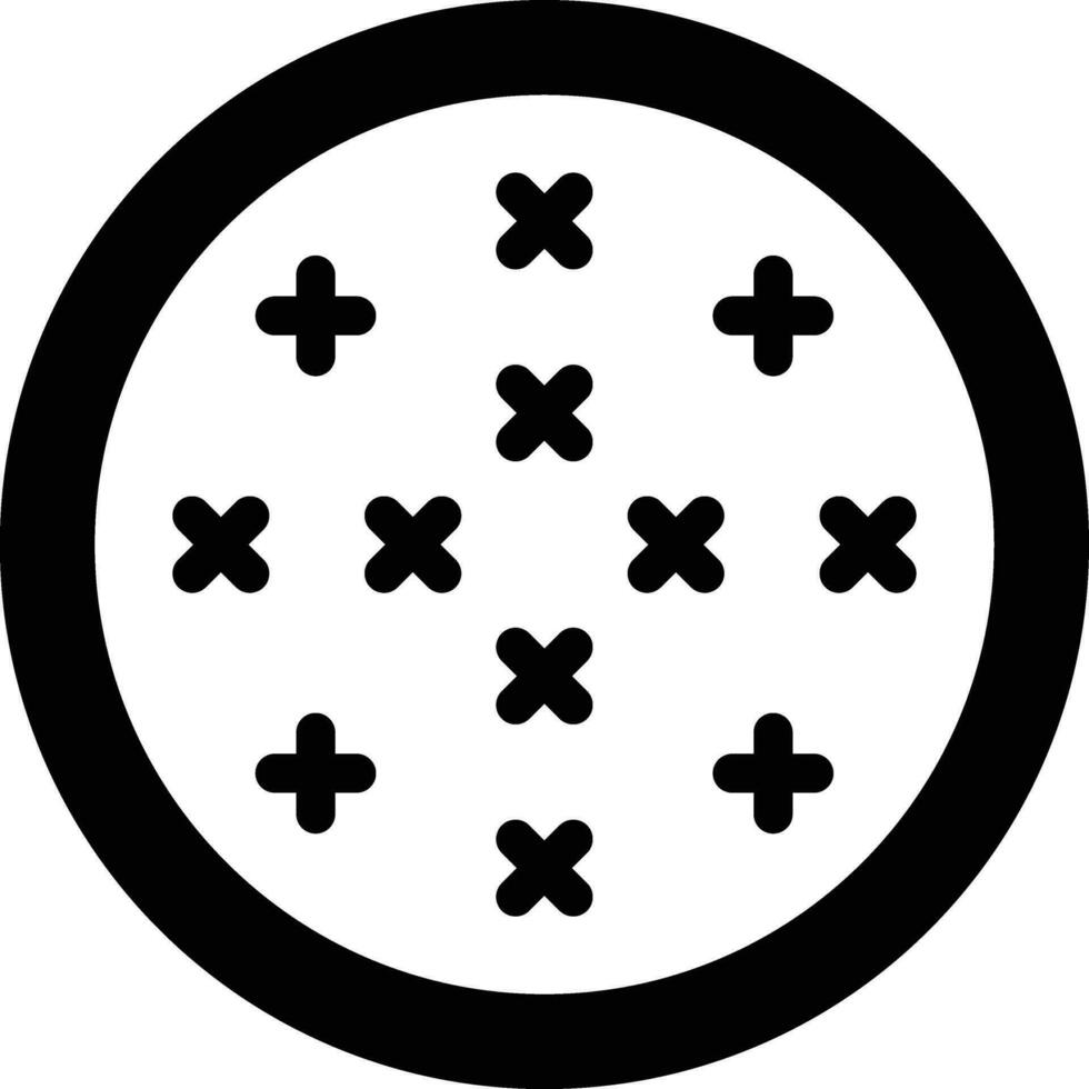 Kreuz Stich Vektor Symbol Design Illustration