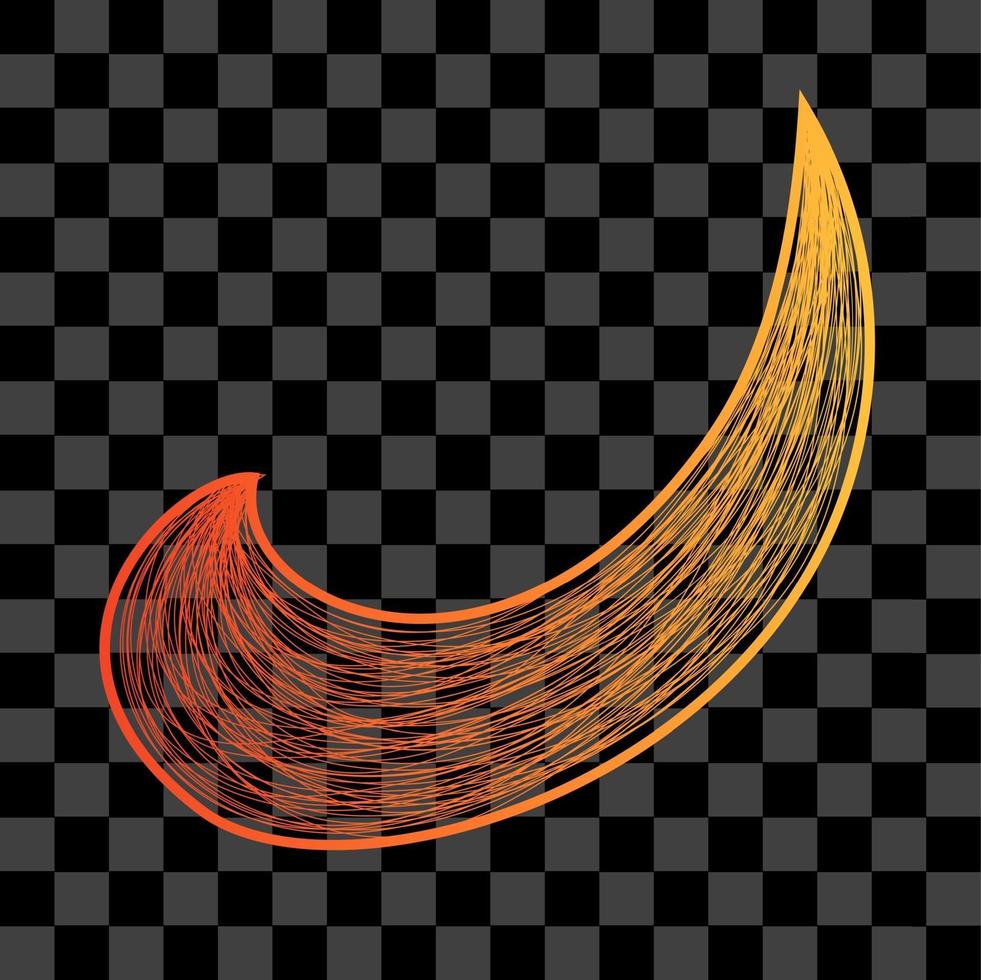 abstraktes orangefarbenes Farbverlaufselement für Texturhintergrund vektor