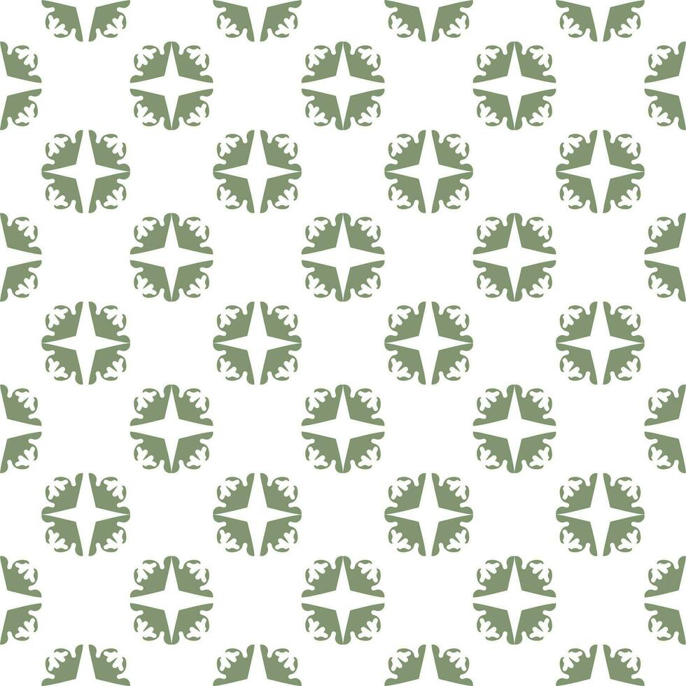 Ornament Muster Design Vorlage mit dekorativ Motiv. Hintergrund im eben Stil. wiederholen und nahtlos Vektor