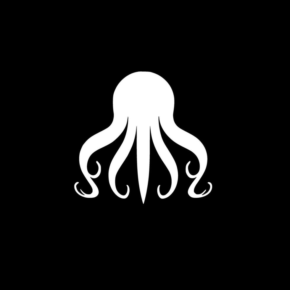 bläckfisk tentakler - hög kvalitet vektor logotyp - vektor illustration idealisk för t-shirt grafisk