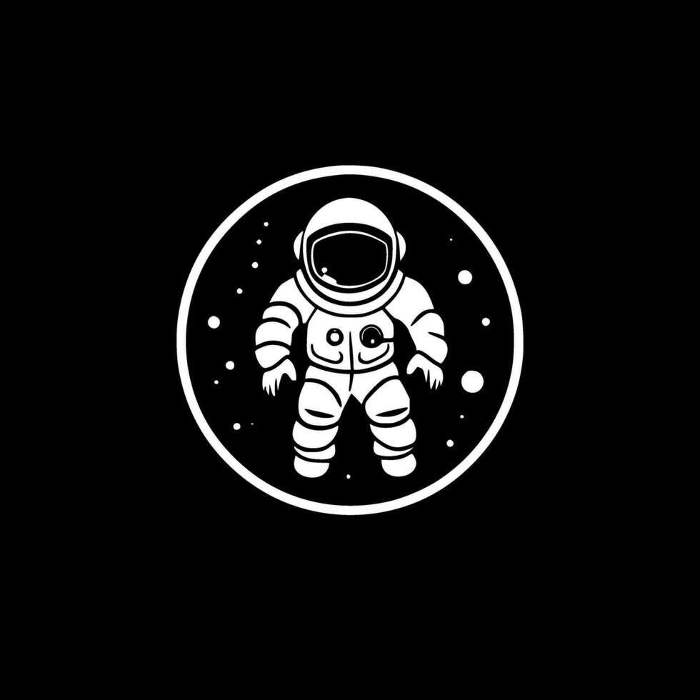 Astronaut - - hoch Qualität Vektor Logo - - Vektor Illustration Ideal zum T-Shirt Grafik