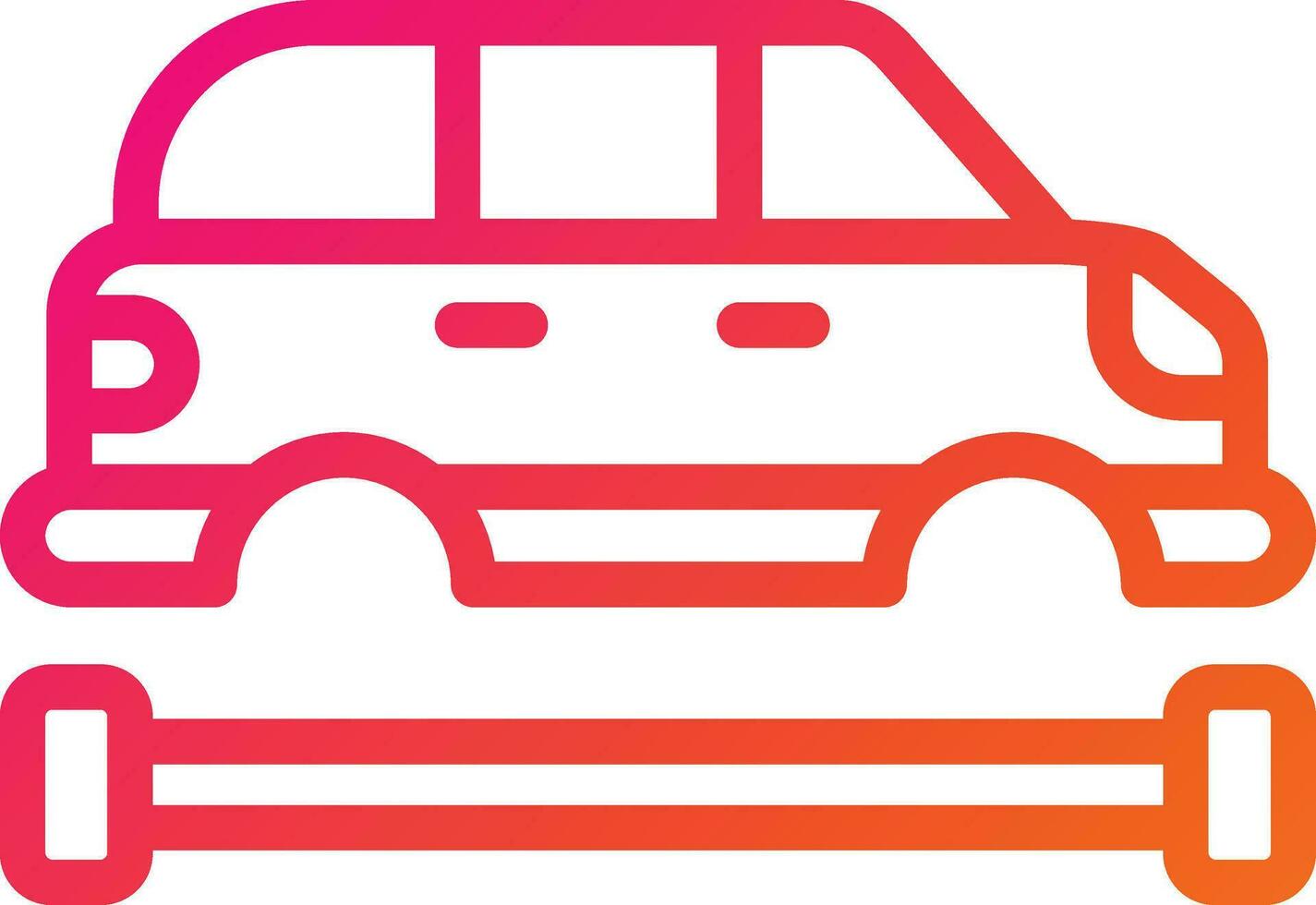 Chassis Vektor Symbol Design Illustration