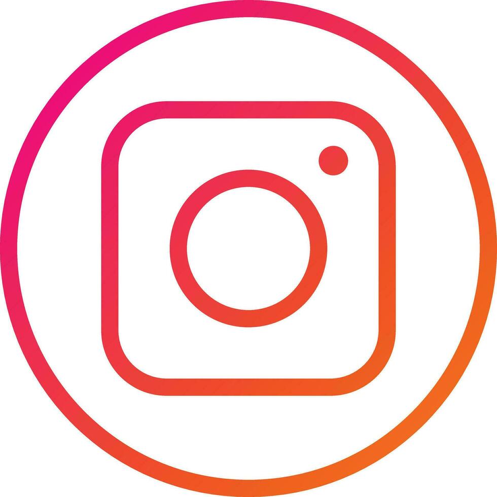 instagram Vektor Symbol Design Illustration