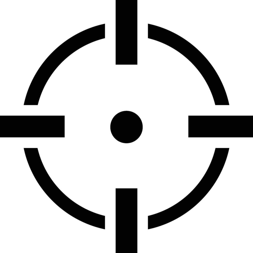 Ziel-Vektor-Icon-Design-Illustration vektor