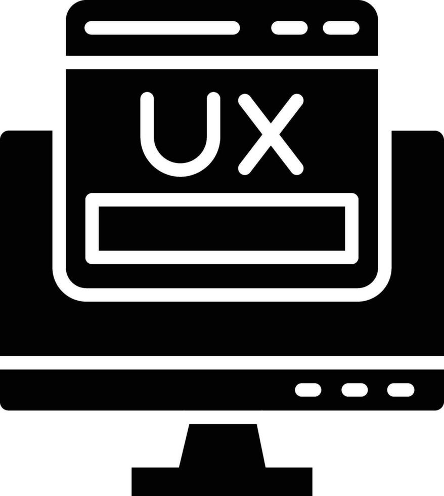 ux Vektor Symbol Design Illustration