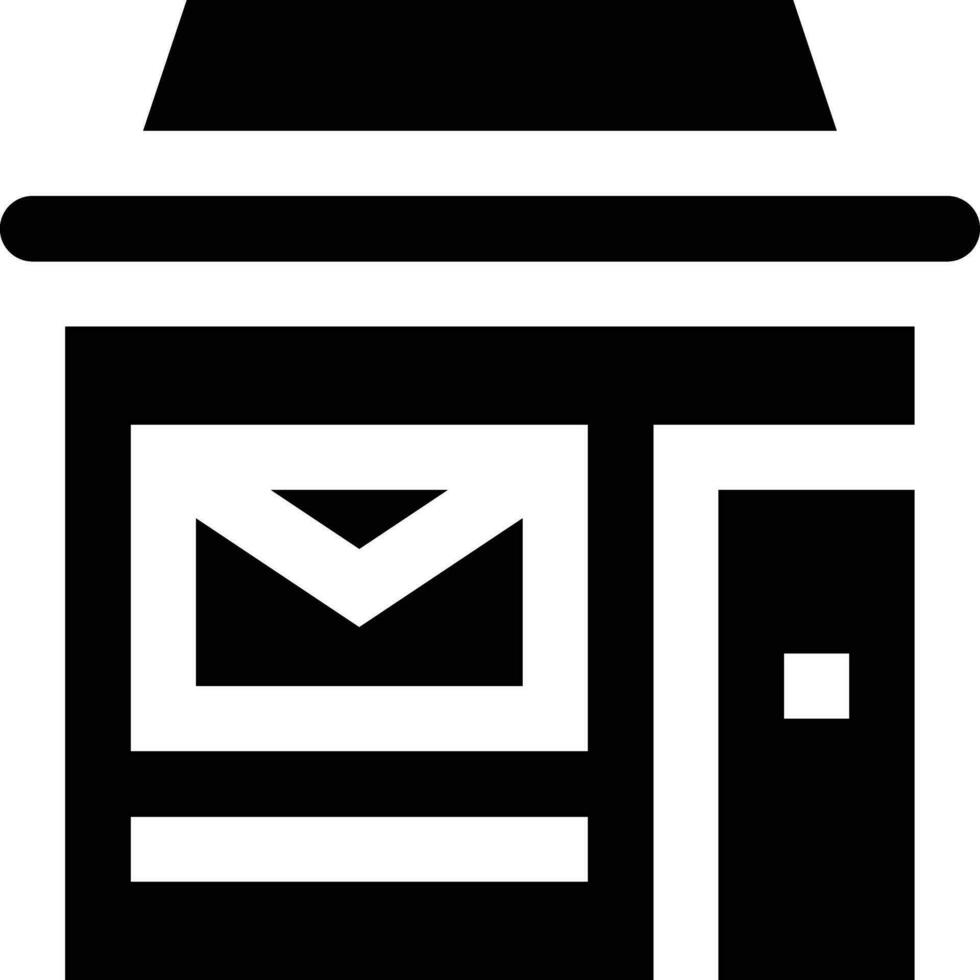 Ladung Post Büro Vektor Symbol Design Illustration