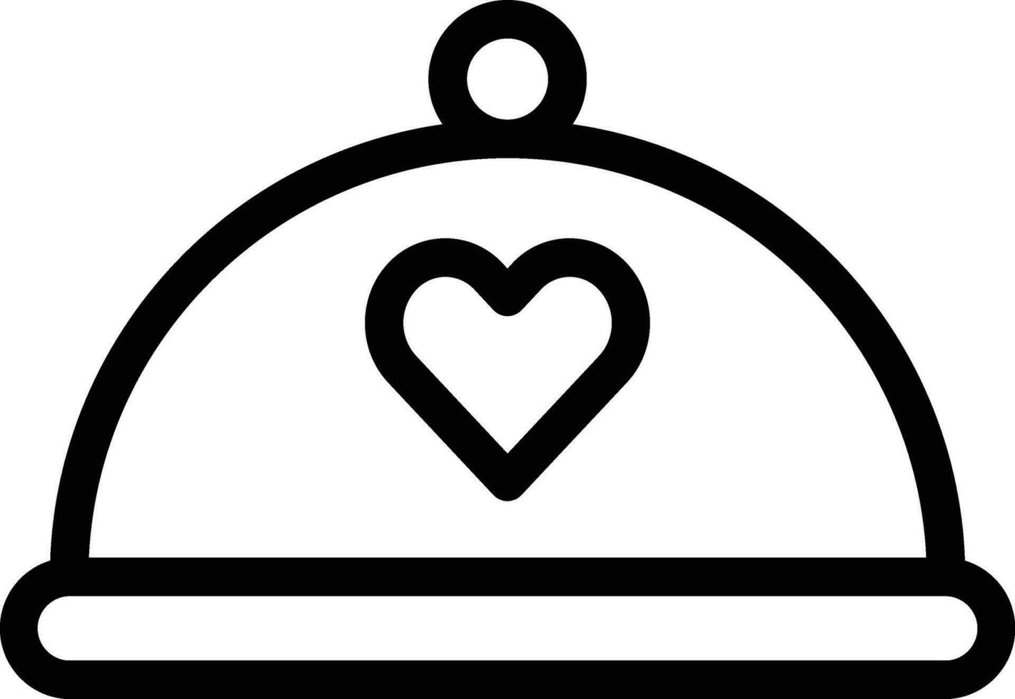 romantisch Abendessen Vektor Symbol Design Illustration