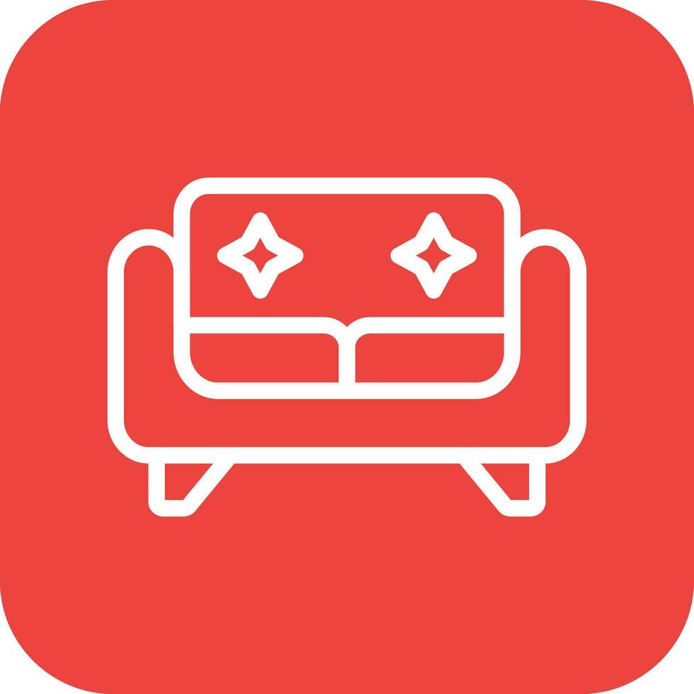 Sofa-Vektor-Icon-Design-Illustration vektor