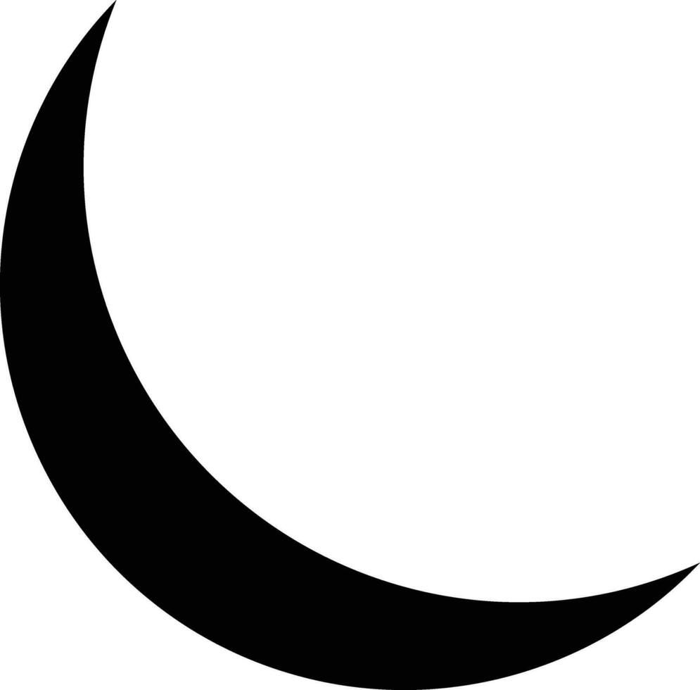 månen vektor ikon design illustration