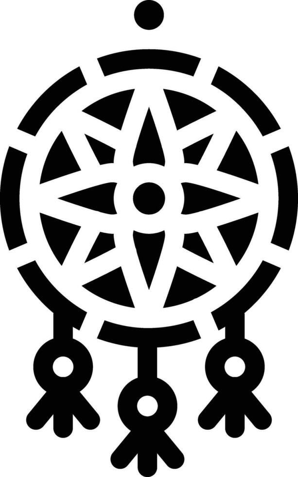 Traumfänger Vektor Symbol Design Illustration