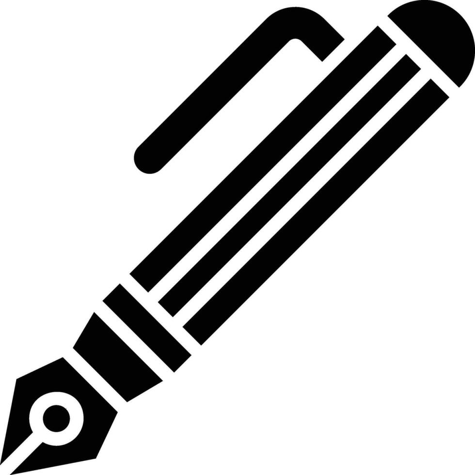 Stift-Vektor-Icon-Design-Illustration vektor