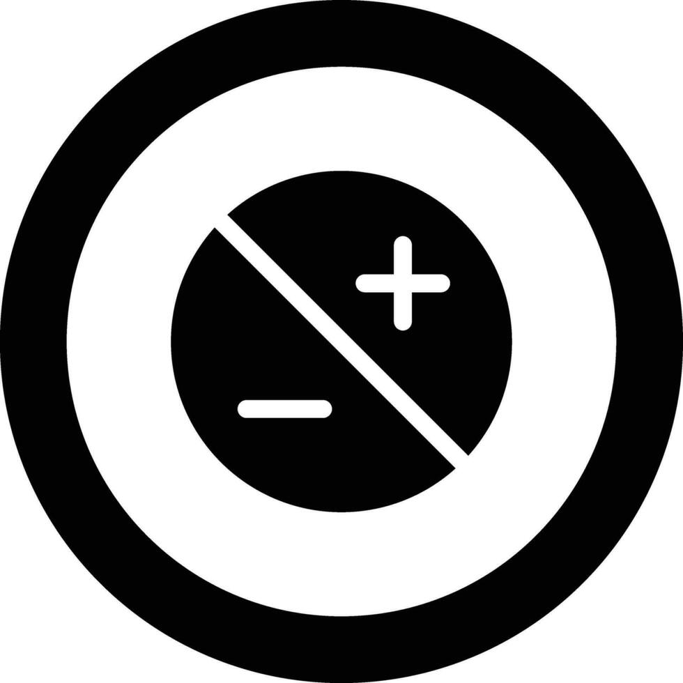 schwarz und Weiß Vektor Symbol Design Illustration