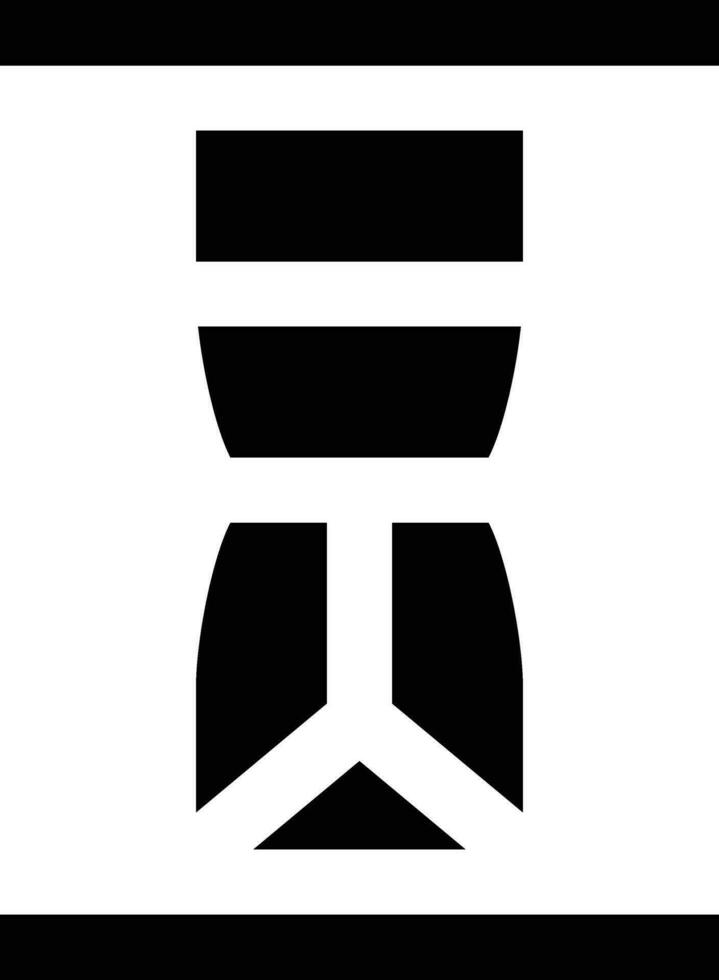 Sanduhr Vektor Symbol Design Illustration