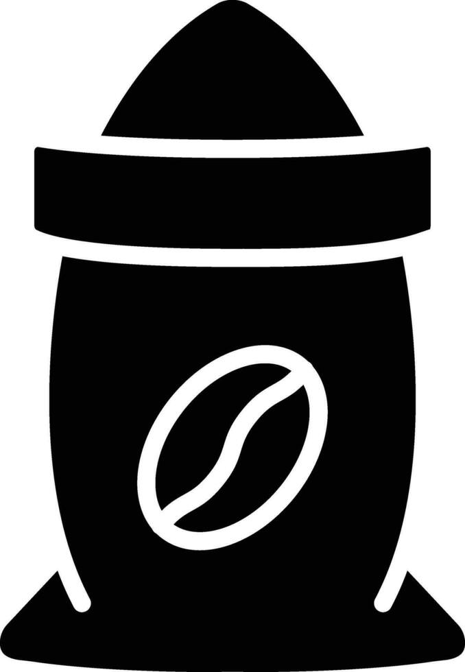 Kaffee Tasche Vektor Symbol Design Illustration