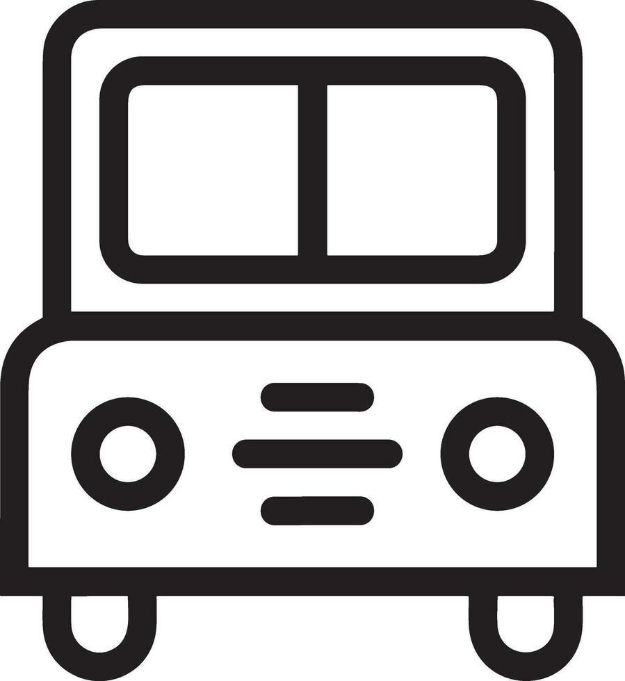 buss transport symbol ikon vektor bild. illustration av de silhuett buss transport offentlig resa design bild