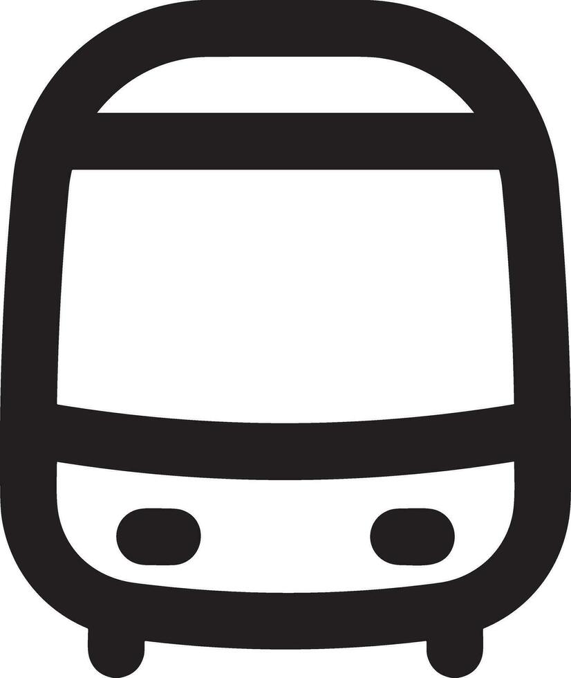 buss transport symbol ikon vektor bild. illustration av de silhuett buss transport offentlig resa design bild