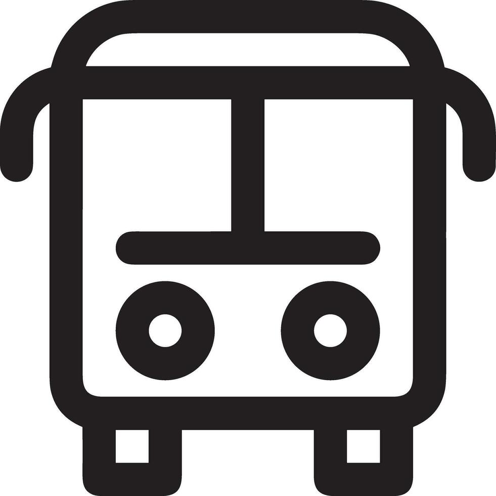 buss transport symbol ikon vektor bild. illustration av de silhuett buss transport offentlig resa design bild