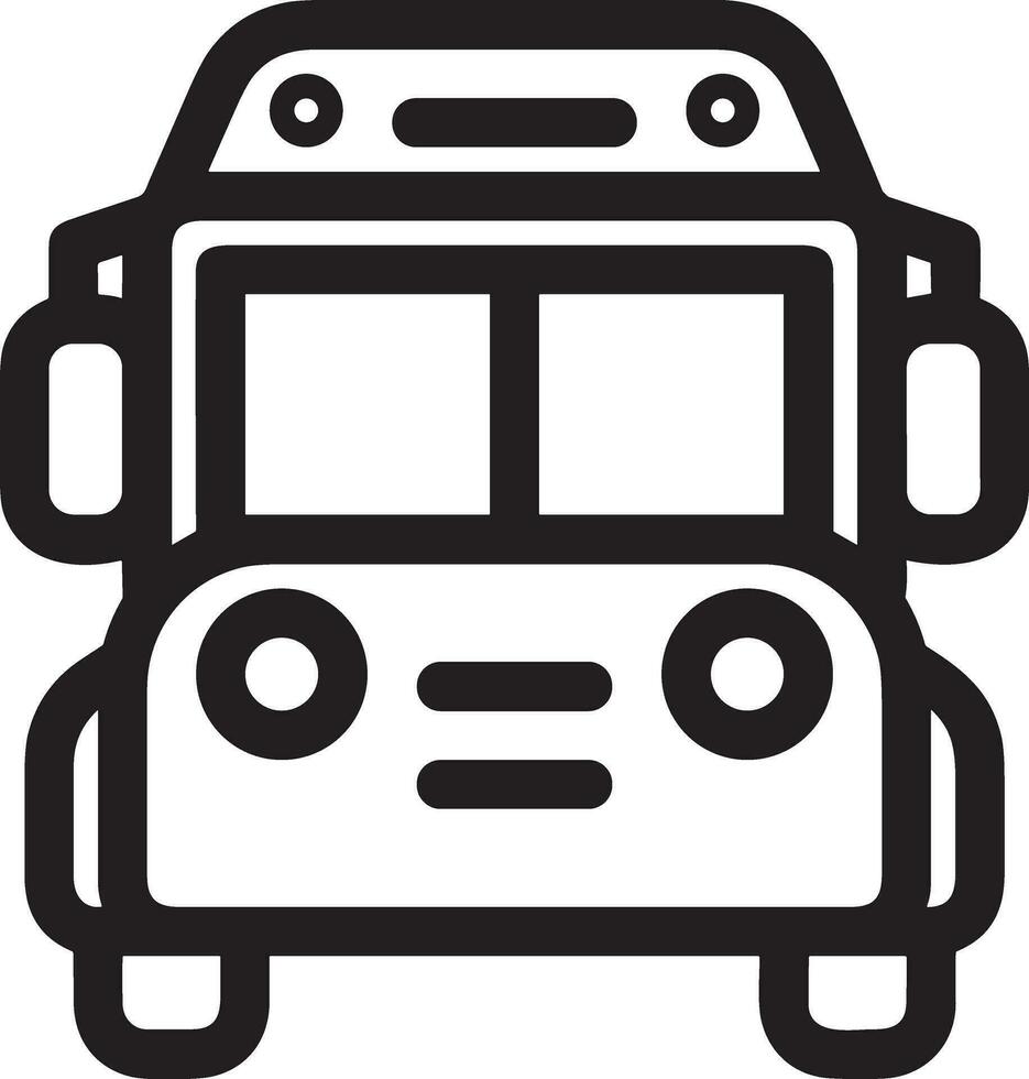 buss transport symbol ikon vektor bild. illustration av de silhuett buss transport offentlig resa design bild