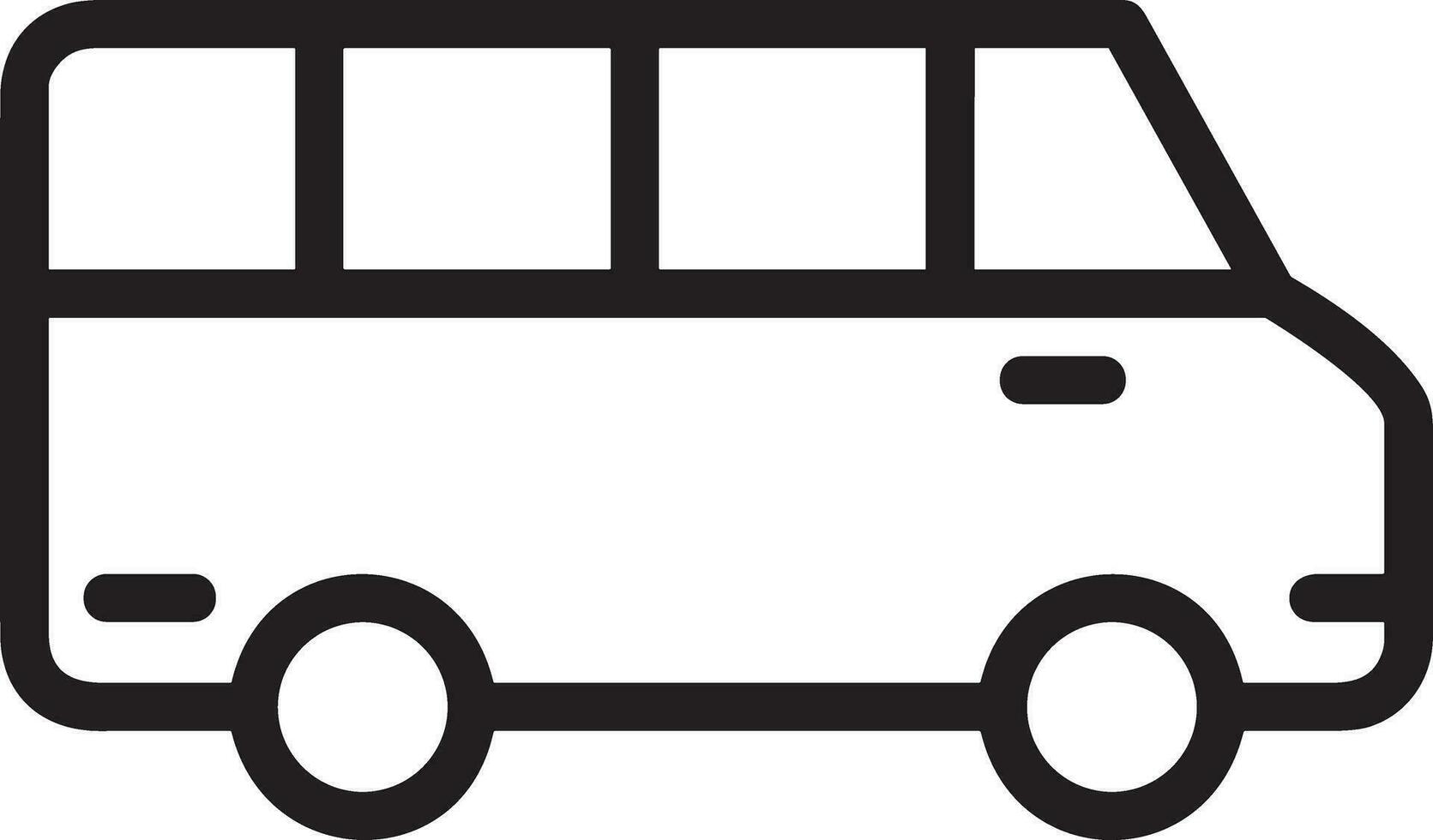 Bus Transport Symbol Symbol Vektor Bild. Illustration von das Silhouette Bus Transport Öffentlichkeit Reise Design Bild