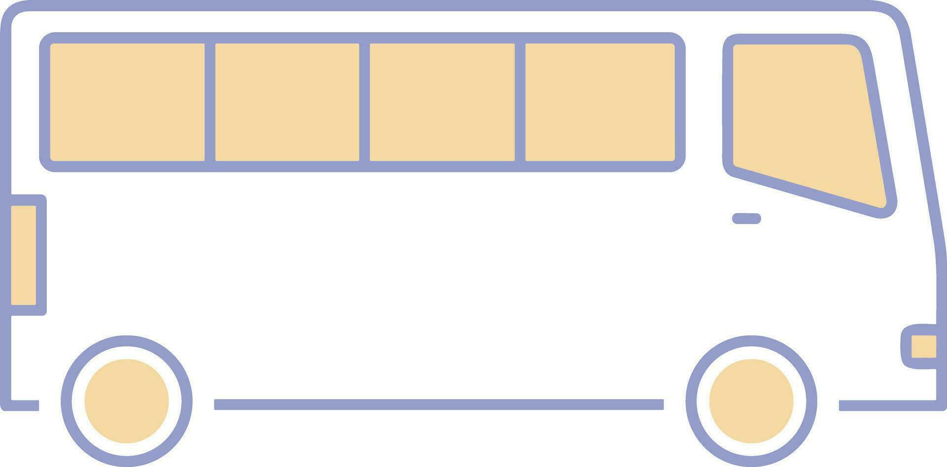 Bus Transport Symbol Symbol Vektor Bild. Illustration von das Silhouette Bus Transport Öffentlichkeit Reise Design Bild