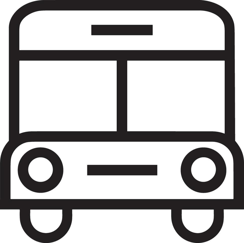 buss transport symbol ikon vektor bild. illustration av de silhuett buss transport offentlig resa design bild