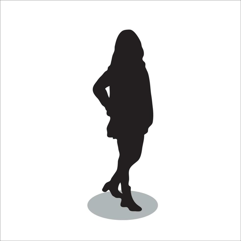 Frauen Silhouette Vektor