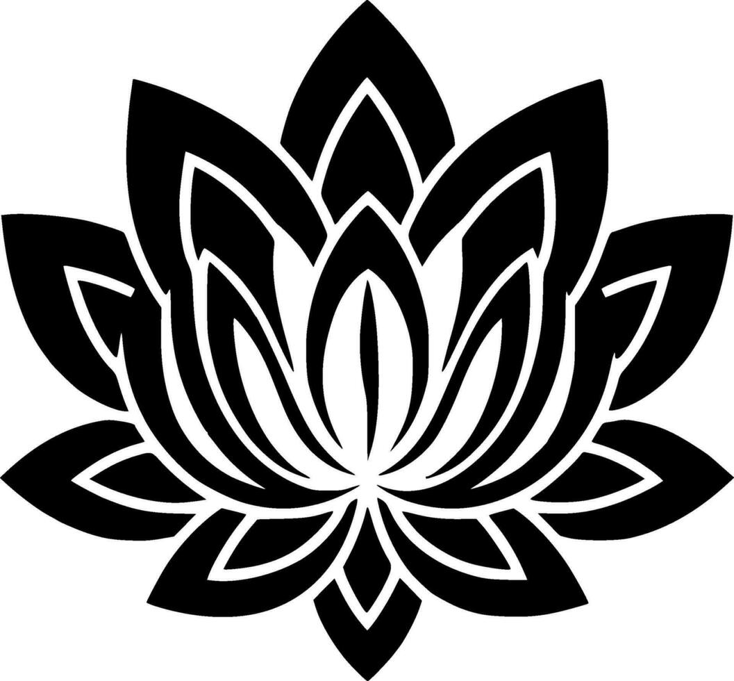 Mandala - - hoch Qualität Vektor Logo - - Vektor Illustration Ideal zum T-Shirt Grafik