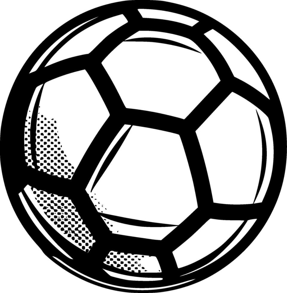 Fußball - - hoch Qualität Vektor Logo - - Vektor Illustration Ideal zum T-Shirt Grafik