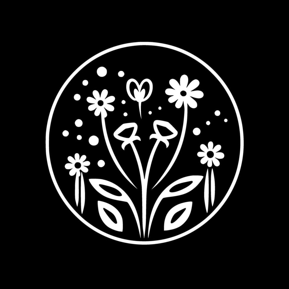 Blumen- - - hoch Qualität Vektor Logo - - Vektor Illustration Ideal zum T-Shirt Grafik