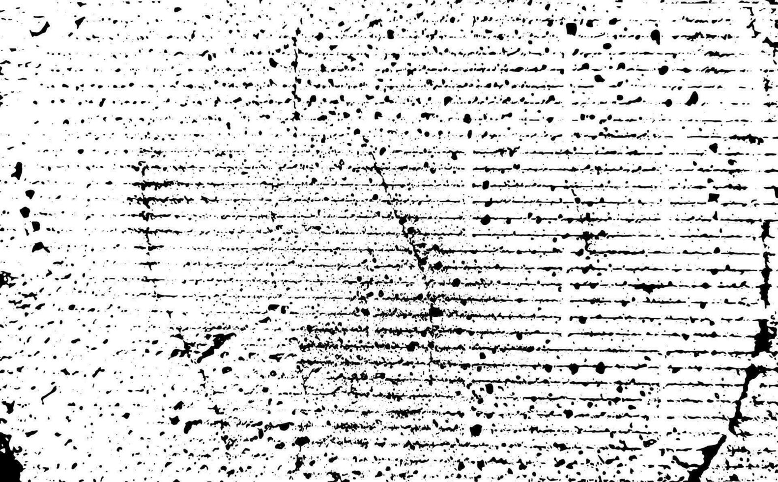 en svart och vit Foto av en knäckt vägg, grunge textur, grungy effekt smutsig, täcka över ångest, grunge textur, jordbävning, vektor