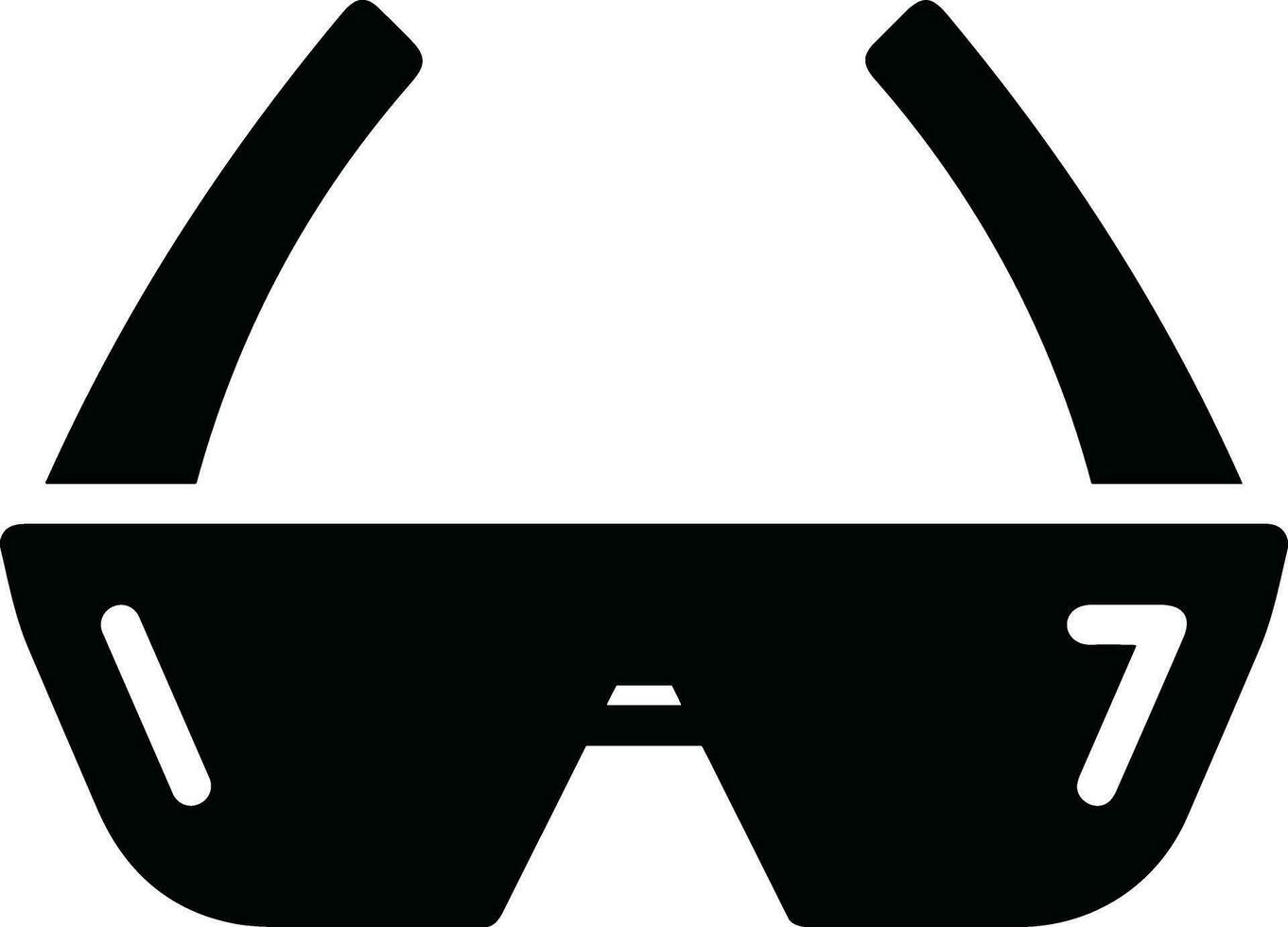 Brille optisch Symbol Symbol Bild Vektor. Illustration von Sonnenbrille Schutz Sehvermögen Grafik Design Bild vektor